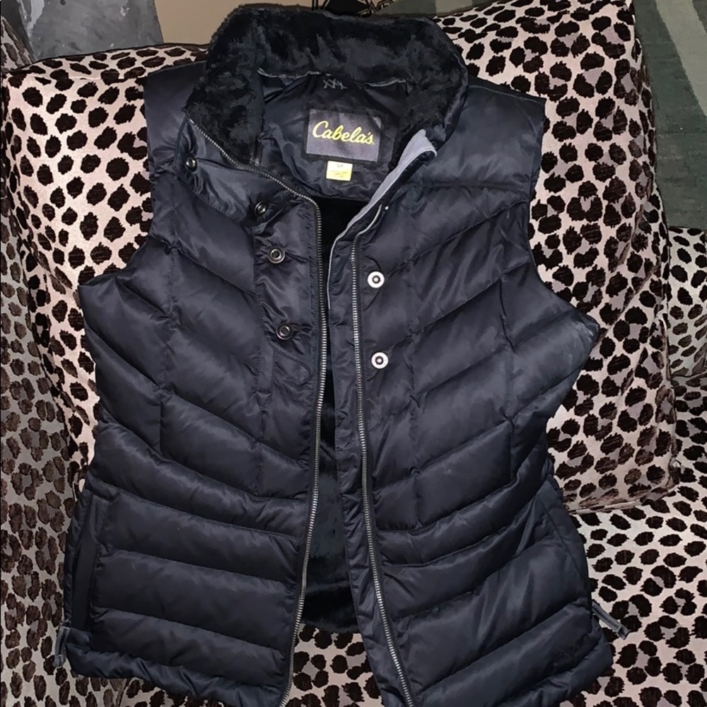 Goose Down Zip Vest